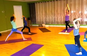 kids yoga warriors
